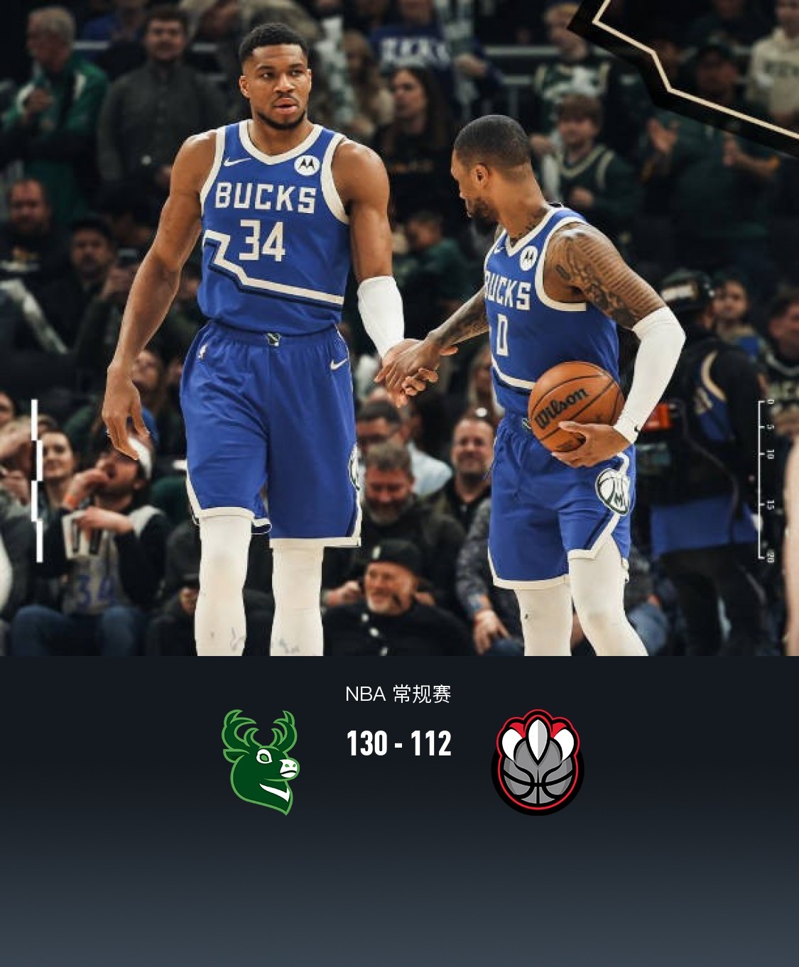 NBA强队对决，猛龙成为雄鹿压哨胜者
