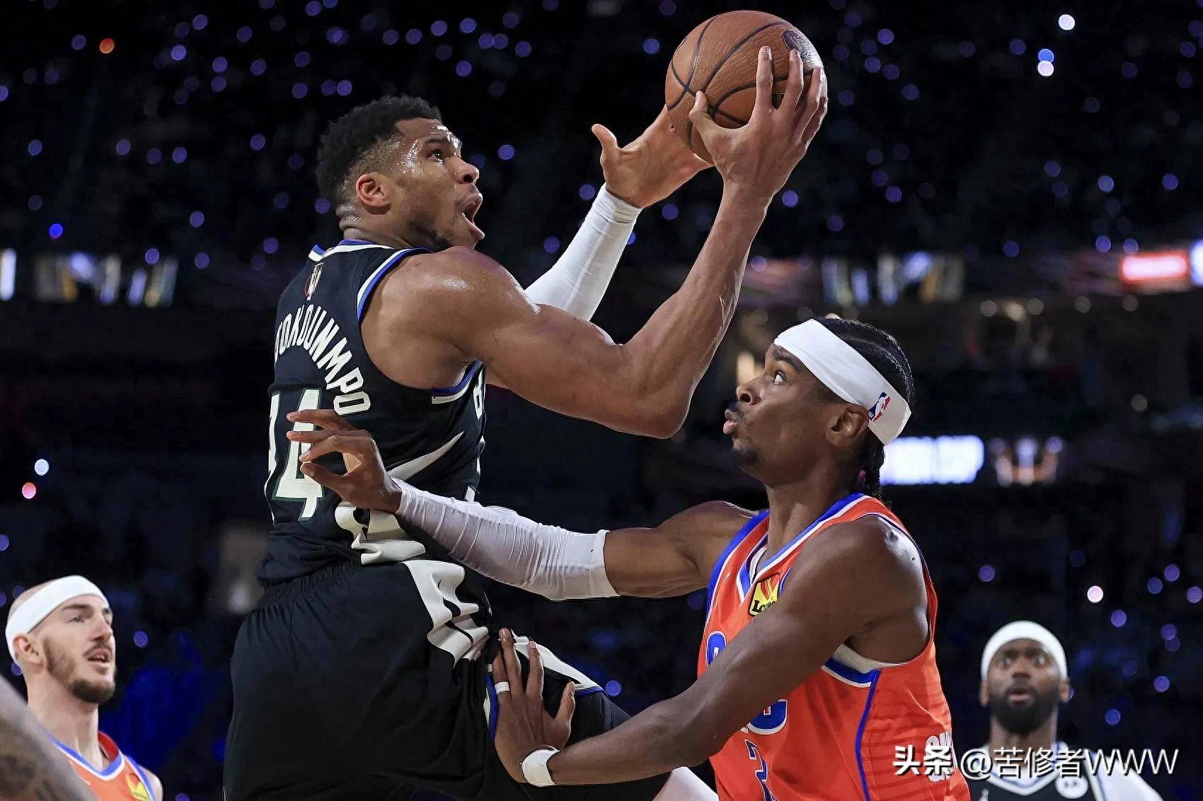 NBA强队对决，猛龙成为雄鹿压哨胜者
